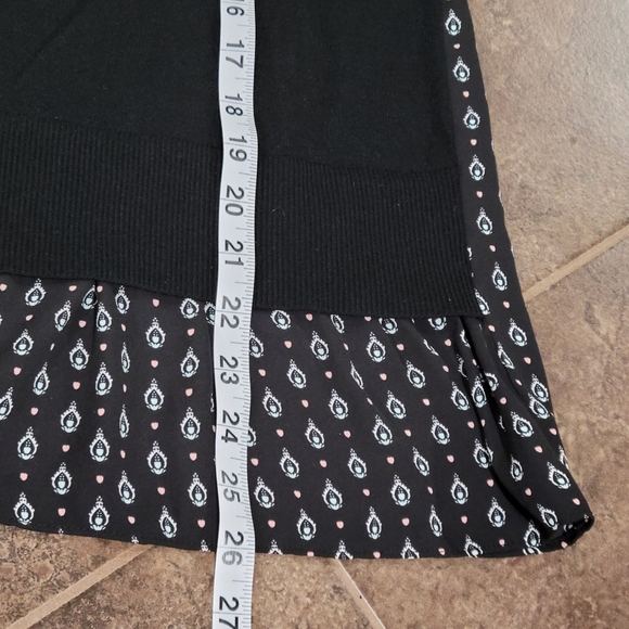 Ann Taylor LOFT Womens Size Med Wool Multicolor Mixed Media Pullover Sweater - Picture 6 of 10